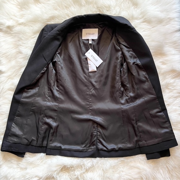 DEREK LAM 10 Crosby Rodeo Zipper Button Blazer - Picture 2 of 5